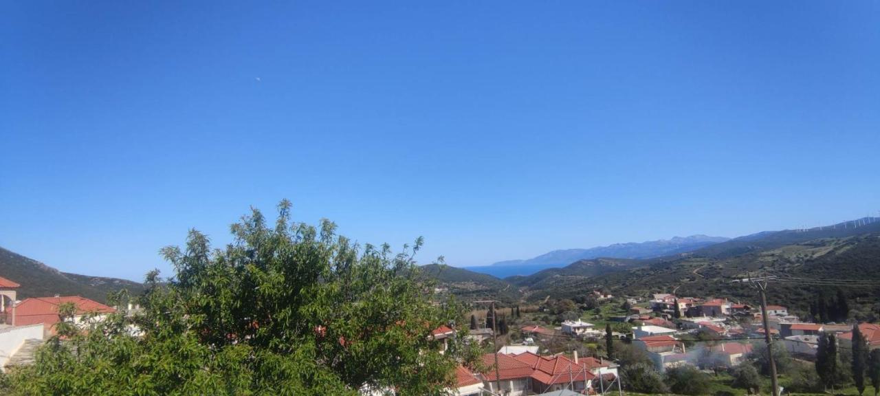 Rising Sun Guesthouse Mesochoria Bagian luar foto