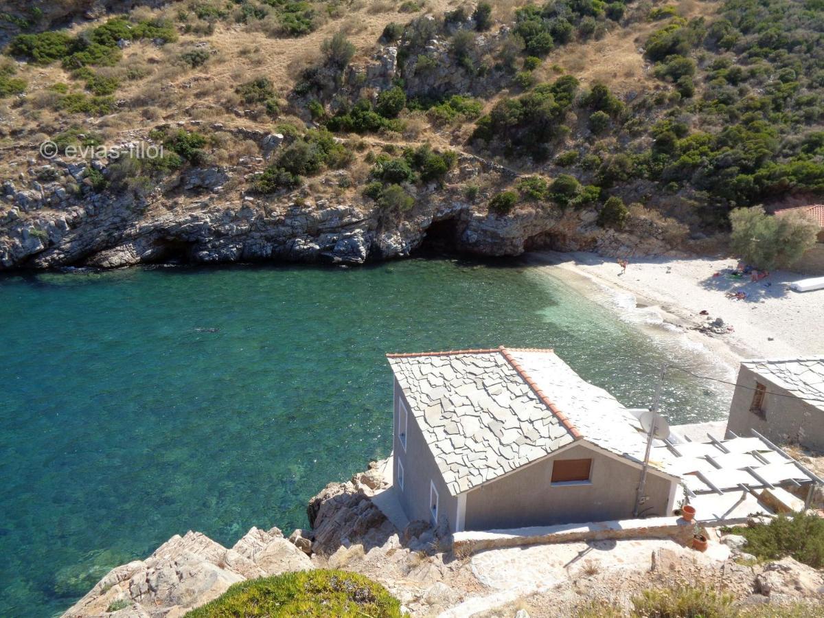 Rising Sun Guesthouse Mesochoria Bagian luar foto